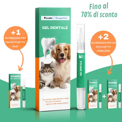 Gel Dentale Professionale per Animali