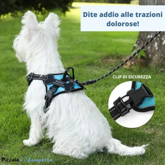 Pettorina Anti-Tiro Personalizzabile per Cani