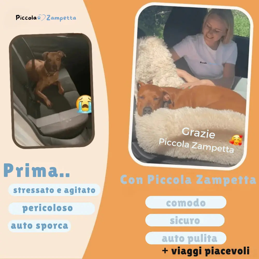 Sedile Auto Comfort+ per Cane