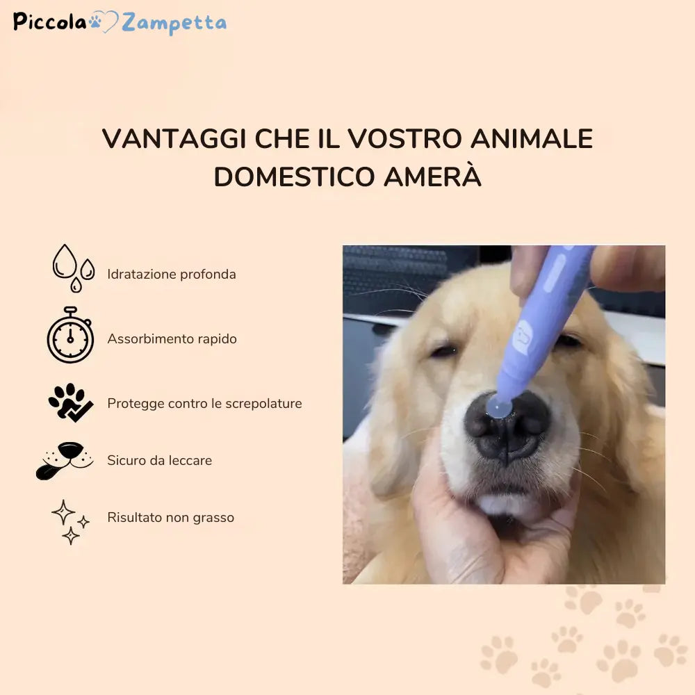 Crema Idratante per Cuscinetti di Cani